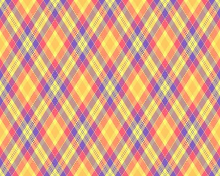 Argyle pattern of geometric rhombus. Harlequin check wallpaper design. Clas.. 库存插图