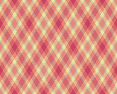 Argyle pattern of geometric rhombus. Harlequin check wallpaper design. Clas.. 스톡 일러스트