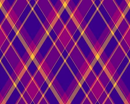 Argyle pattern of geometric rhombus. Harlequin check wallpaper design. Clas.. Stock Illustration