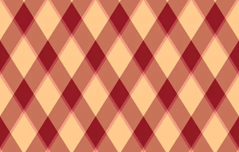 Argyle pattern of geometric rhombus. Harlequin check wallpaper design. Clas.. Stock Illustration