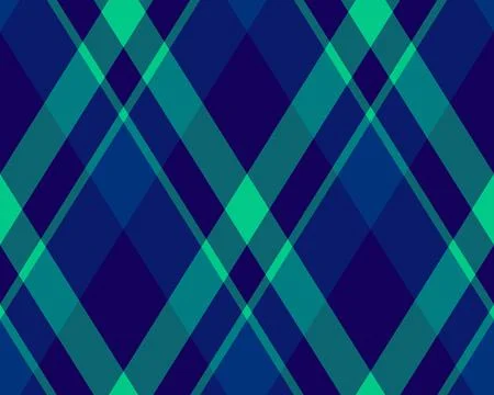 Argyle pattern of geometric rhombus. Harlequin check wallpaper design. Clas.. Stock Illustration
