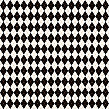 Argyle pattern seamless background. Vector. Stock Illustration