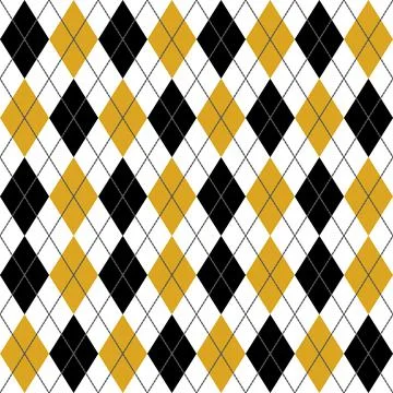 Argyle pattern seamless background. Vector. Stock Illustration