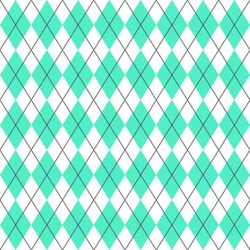 Argyle pattern seamless background. Vector. Stock Illustration