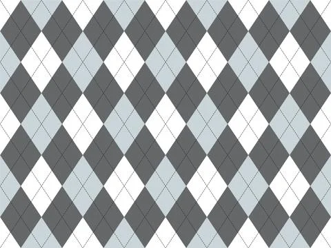 Argyle pattern seamless. Fabric texture background. Classic argill vector orn Illustrazione stock