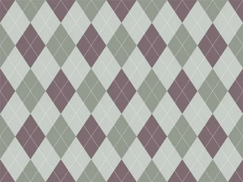 Argyle pattern seamless. Fabric texture background. Classic argill vector orn Stock Illustration
