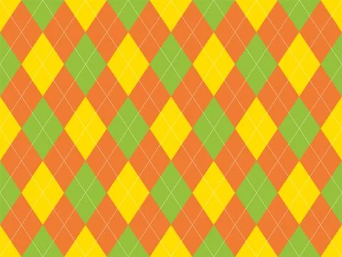 Argyle pattern seamless. Fabric texture background. Classic argill vector orn Stock Illustration