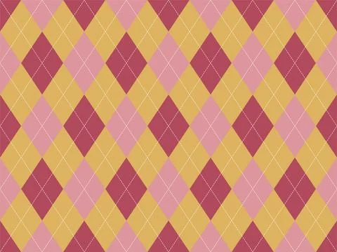 Argyle pattern seamless. Fabric texture background. Classic argill vector orn Illustrazione stock