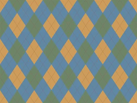 Argyle pattern seamless. Fabric texture background. Classic argill vector orn Illustrazione stock