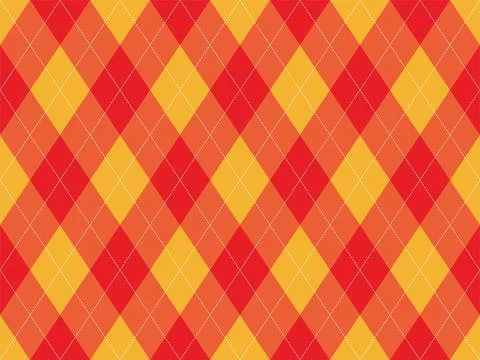 Argyle pattern seamless. Fabric texture background. Classic argill vector orn Stock Illustration
