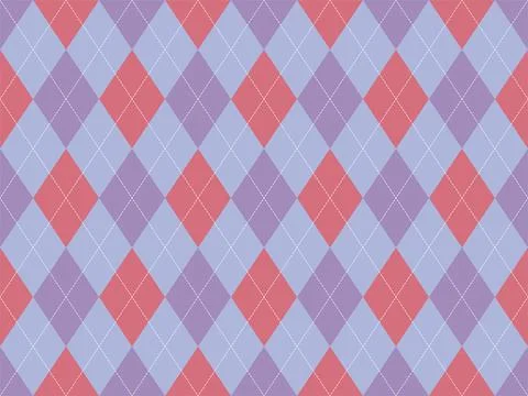 Argyle pattern seamless. Fabric texture background. Classic argill vector orn Stock Illustration