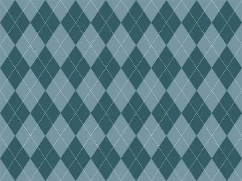 Argyle pattern seamless. Fabric texture background. Classic argill vector orn Stock Illustration
