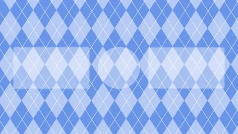 Argyle pattern YouTube end card ending screen motion graphics 库存影片 167723788