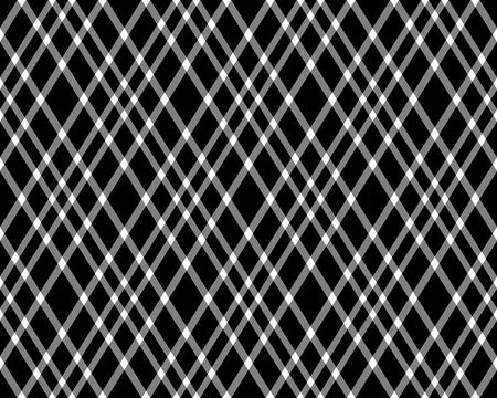 Argyle seamless pattern of geometric rhombus. Harlequin check wallpaper desig Illustrazione stock