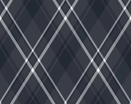 Argyle seamless pattern of geometric rhombus. Harlequin check wallpaper desig Stock Illustration