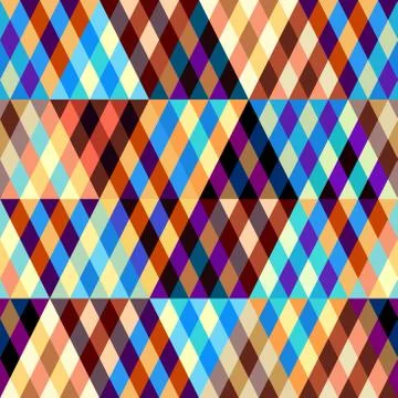 Argyle seamless vector pattern background. Pattern of a rhombuses. Stock Illustration