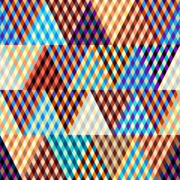 Argyle seamless vector pattern background. Pattern of a rhombuses. 스톡 일러스트