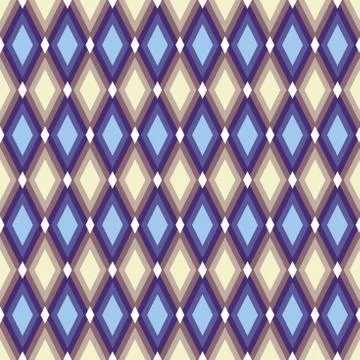 Argyle seamless vector pattern background. Pattern of a rhombuses. Illustrazione stock