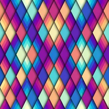 Argyle seamless vector pattern background. Pattern of a rhombuses. Illustrazione stock