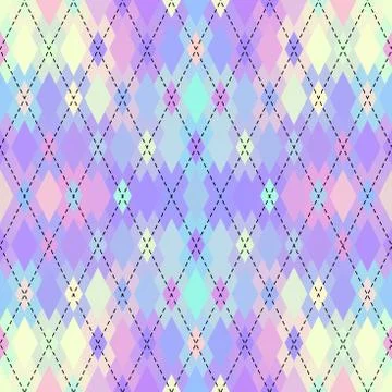 Argyle seamless vector pattern background. Pattern of a rhombuses. Illustrazione stock