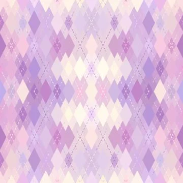 Argyle seamless vector pattern background. Pattern of a rhombuses. 스톡 일러스트