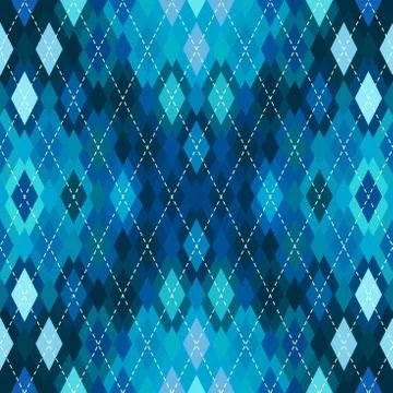 Argyle seamless vector pattern background. Pattern of a rhombuses. 스톡 일러스트