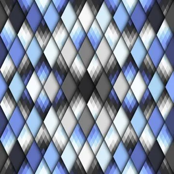 Argyle seamless vector pattern background. Pattern of a rhombuses. Stock Illustration