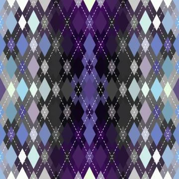 Argyle seamless vector pattern background. Pattern of a rhombuses. 스톡 일러스트