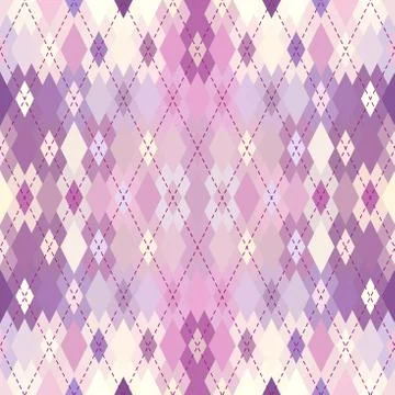 Argyle seamless vector pattern background. Pattern of a rhombuses. 스톡 일러스트
