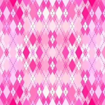 Argyle seamless vector pattern background. Pattern of a rhombuses. Illustrazione stock