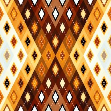 Argyle seamless vector pattern background. Pattern of a rhombuses. 스톡 일러스트
