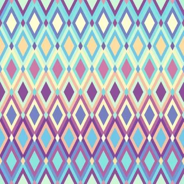 Argyle seamless vector pattern background. Pattern of a rhombuses. Stock Illustration