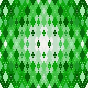 Argyle seamless vector pattern background. Pattern of a rhombuses. Stock Illustration