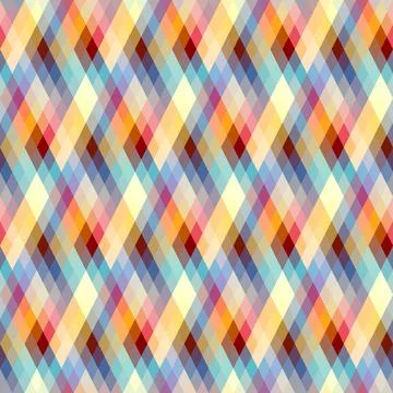 Argyle seamless vector pattern background. Pattern of a rhombuses. Stock Illustration