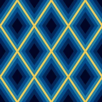 Argyle vector pattern. Argyle pattern. Navy blue and light green argyle patte Stock Illustration