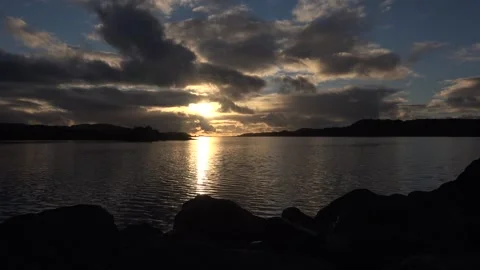 Argyll sunset Stock Footage 283465767