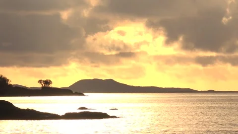 Argyll sunset Stock Footage 283466473