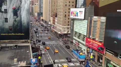 Arial city shot Stock Footage 23117370