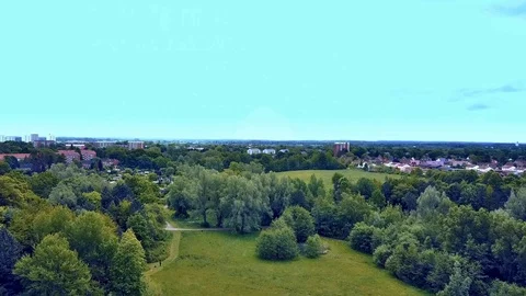 Arial forest drone flight view Stock Footage 112150014