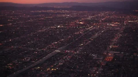 Arial of LA Stock Footage 10816910