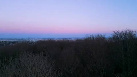 Arial view at dusk 動画素材 303729437