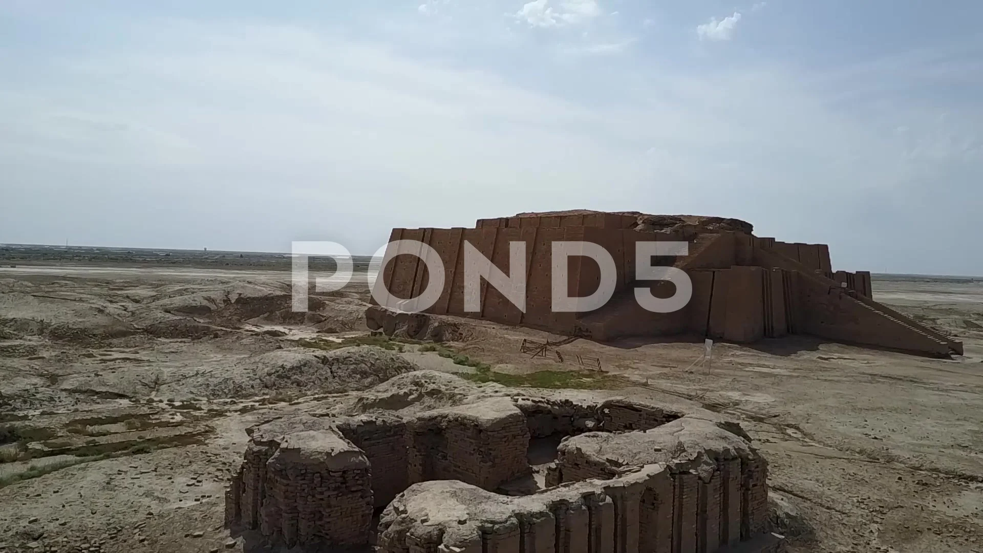Ziggurat Of Ur Stock Footage Royalty Free Stock Videos Pond5