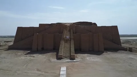 Ziggurat Of Ur Stock Footage Royalty Free Stock Videos Pond5