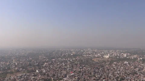 Arial view, Jaipur 스톡 동영상 33375382