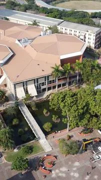 Arial view of Lecture venues complex, T Block University of KwaZulu-Natal Stock Photos
