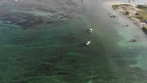 Arial view of the ocean 库存影片 135274157