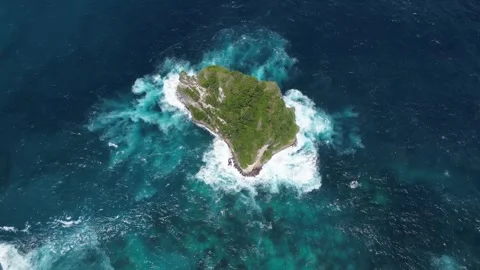 Arial View of Sea stack Stock Footage 247298066
