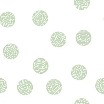 Arid climates glyph seamless pattern 스톡 일러스트