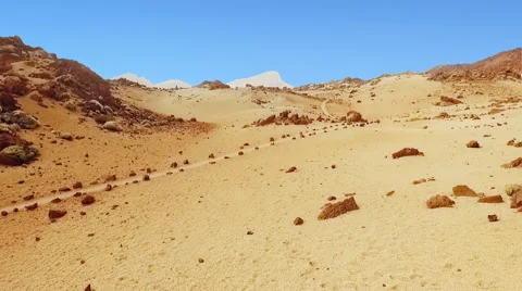 Arid desert Stock Footage 58857409