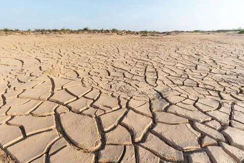 Arid ground Foto stock